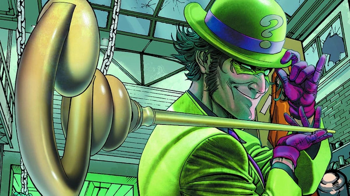 Le Riddler, le vilain le plus intelligent de l'univers de Batman
