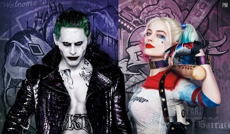 Le Joker de Jared Leto avec Margot Robbie