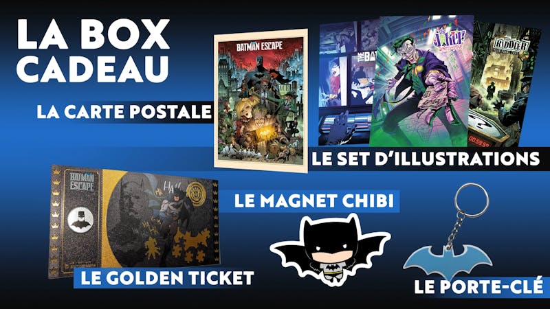 Box Cadeau Batman Escape