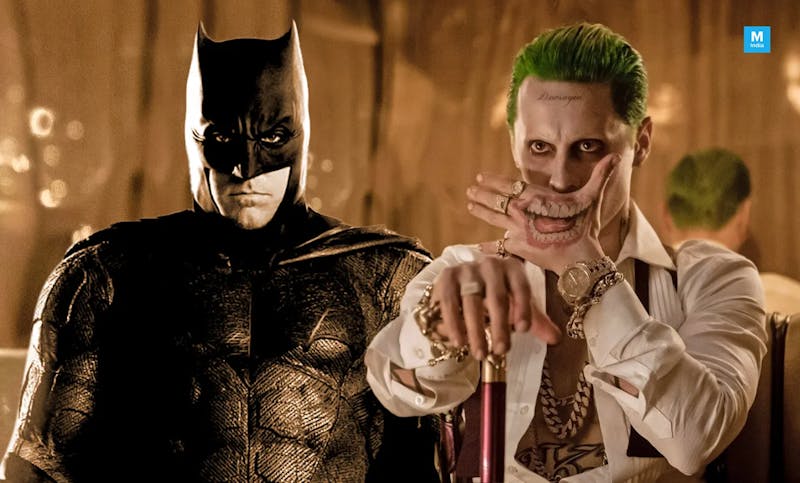 Jared Leto en Joker et Ben Affleck en Joker