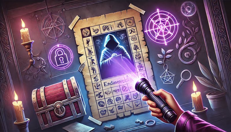 Lampe UV Escape Game