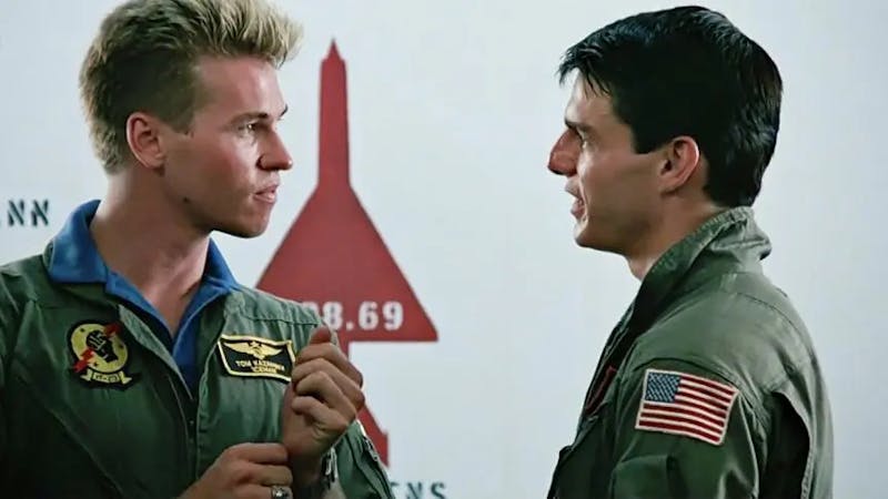 Val Kilmer et son ami Tom Cruise