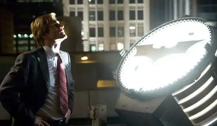 The Dark Knight, la narration
