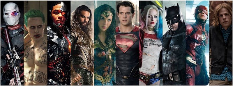 Tous les personnages DC Comics au cinéma