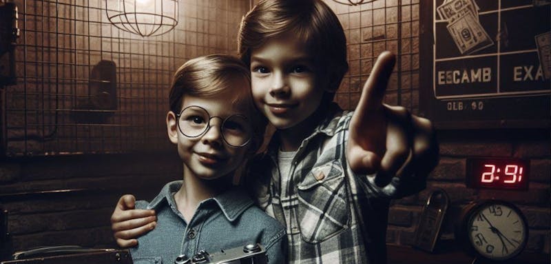 Escape Game enfant : un travail d'équipe !