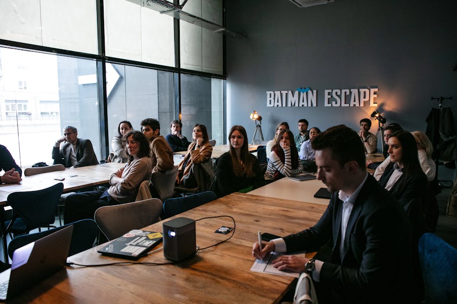 Salle de réunion pour un team building