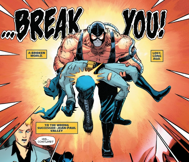 Bane versus Batman dans Knightfall