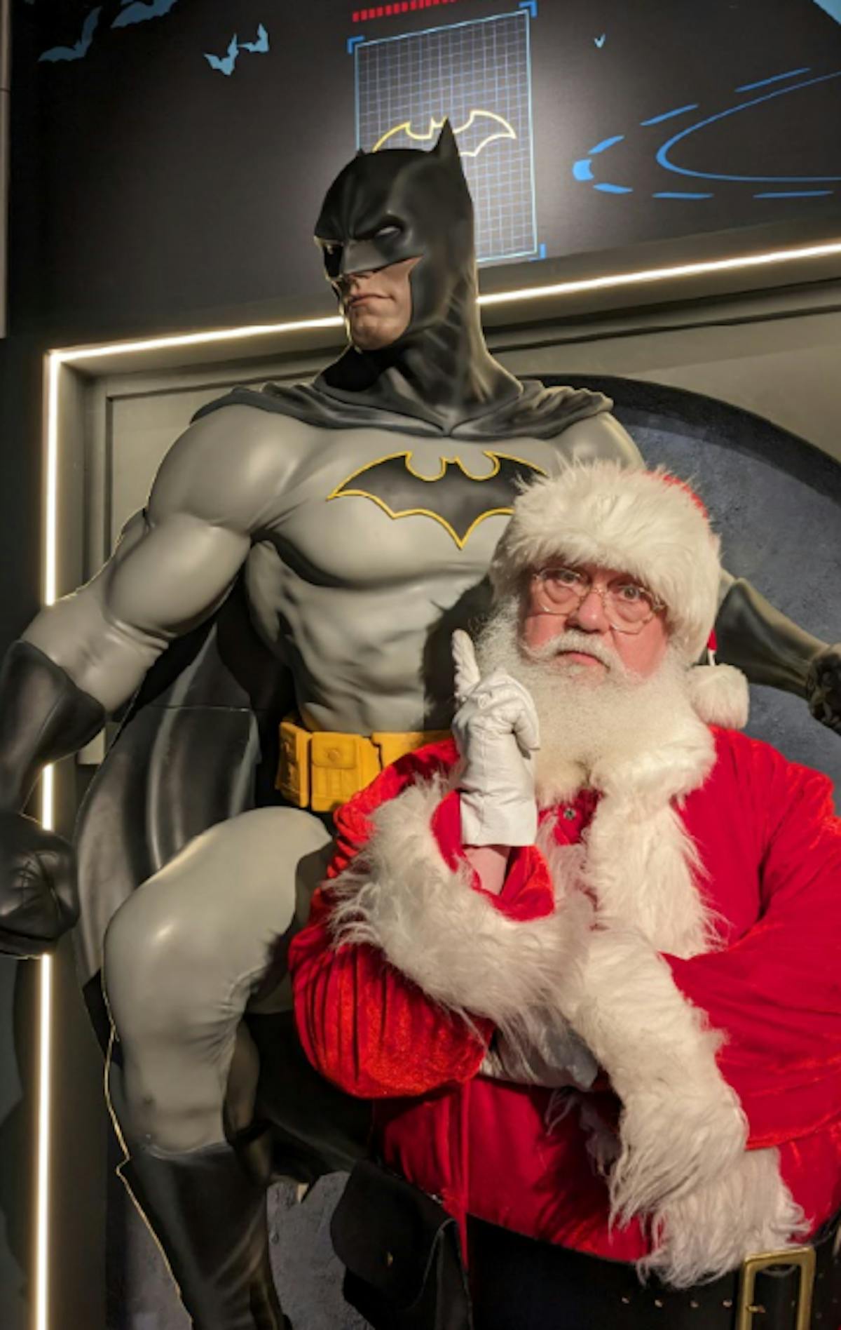 arbre de noël batman paris