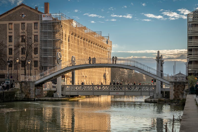 Balade dans le quartier de la Villette