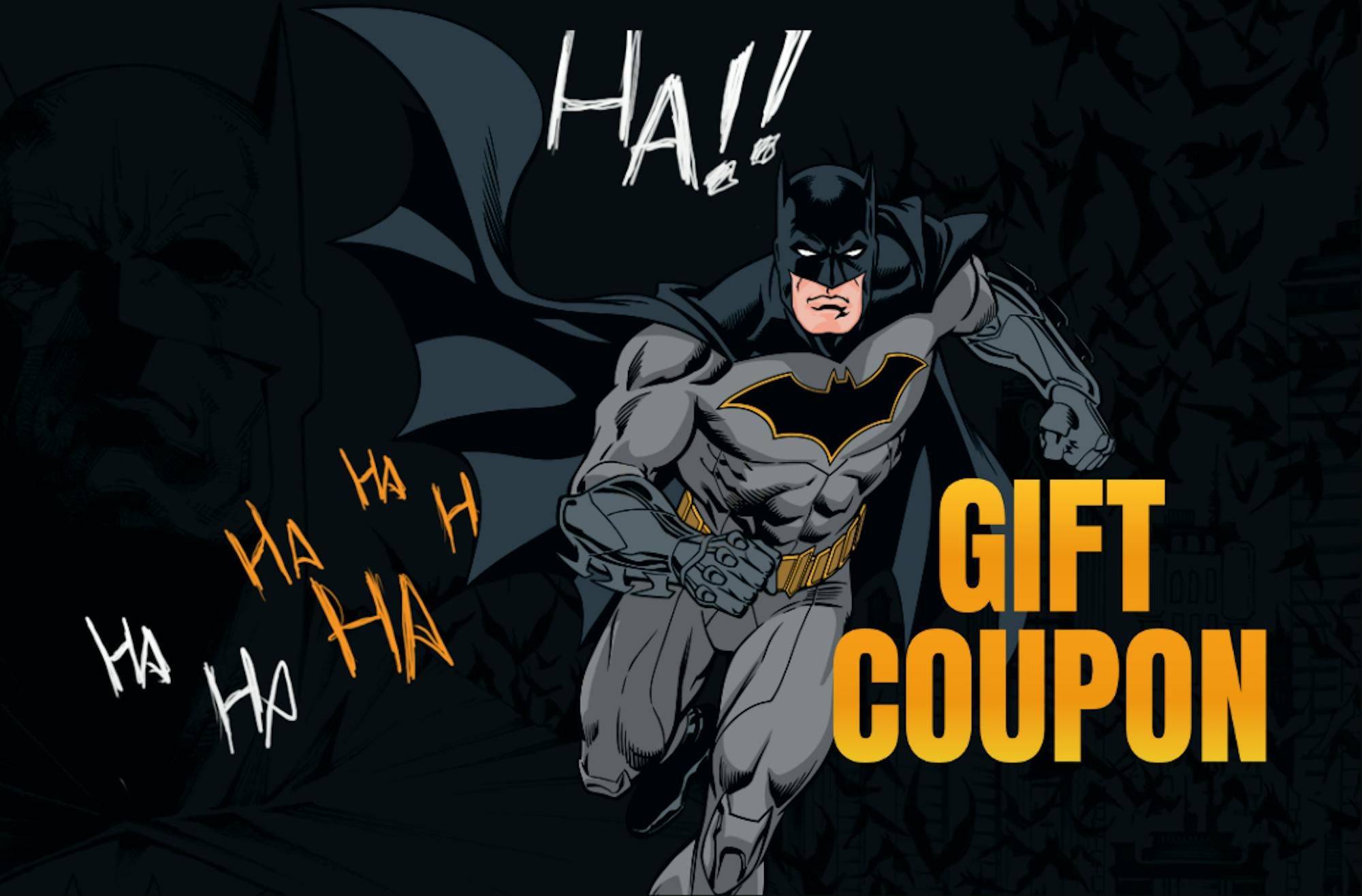 Batman Escape Gift Cards