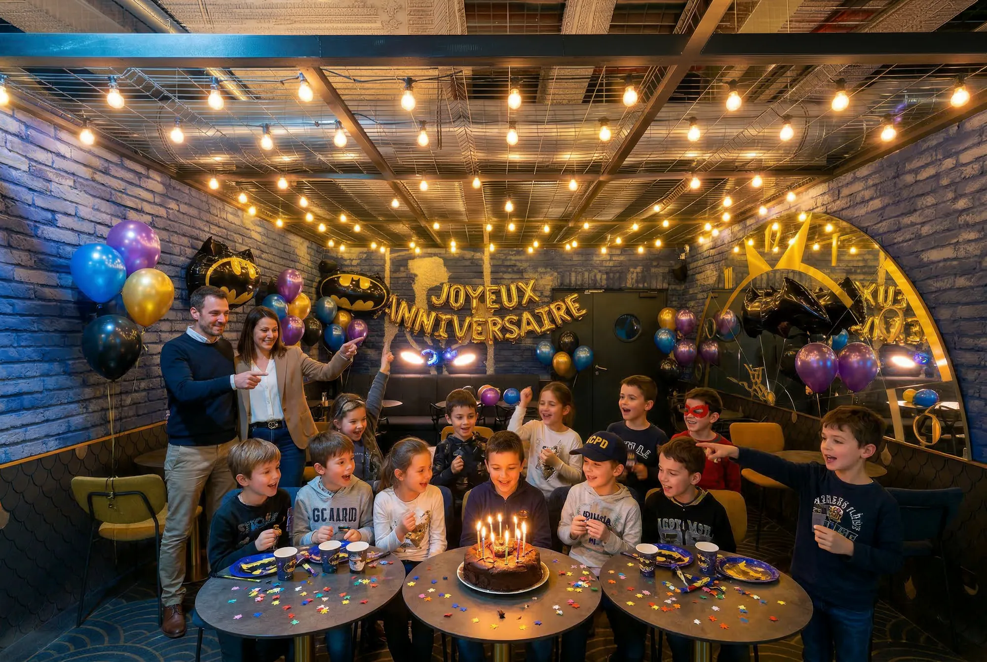 Anniversaire chez Batman Escape Paris